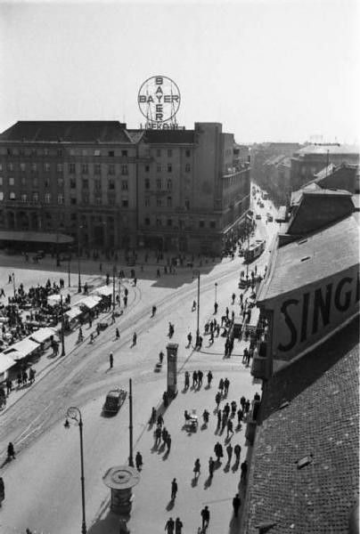 Trg bana Jelačića 1941. godine 